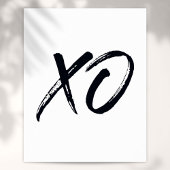 XO Script Love en Hugs Poster