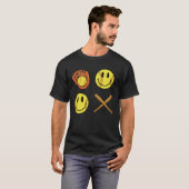 XO softball.png T-shirt (Voorkant volledig)