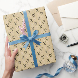 Xo Valentijnse - Hearts Patroon Cadeaupapier