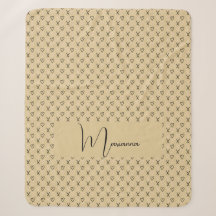 Xo Valentijnsharten Patroon Met Monogram