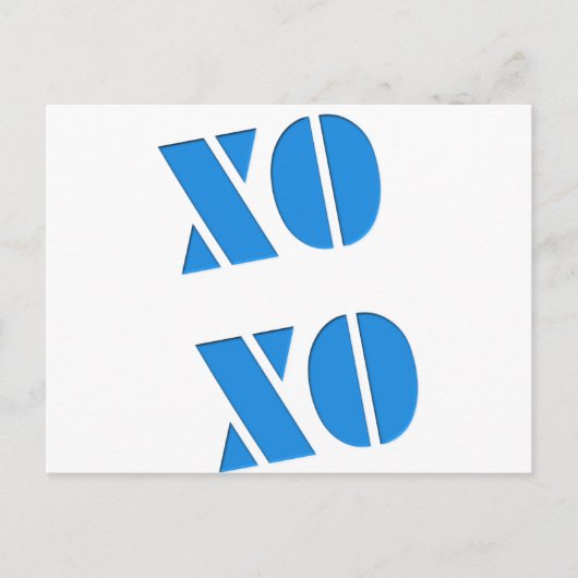 XO XO BRIEFKAART (Voorkant)