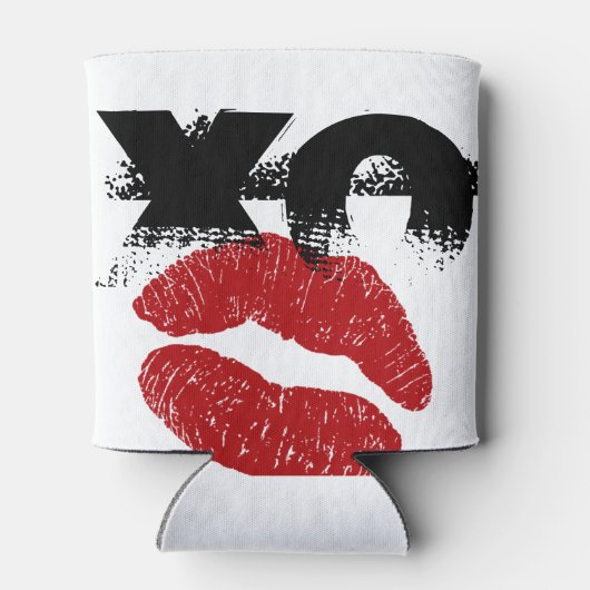 XO XO kus me retro blikjeskoeler / BBQ, leuke fees (Achterkant)