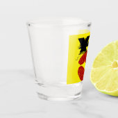 XO XO kus me retro shotglas / leuke feestje Shot Glas (Links)