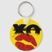 XO XO kus me retro sleutelhanger / Leuke feestmode (Voorkant)