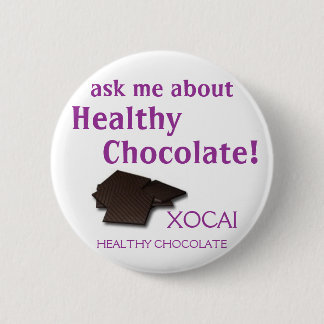 XOCAI Healthy Chocolate Ronde Button 5,7 Cm