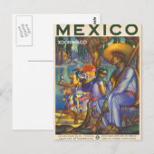 Xochimilco Briefkaart (Voorkant / Achterkant)