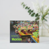 Xochimilco Mexico Briefkaart (Staand voorkant)