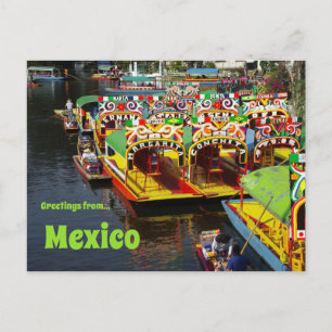 Xochimilco Mexico Briefkaart