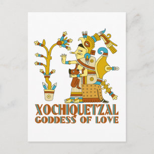 Xochiquetzal Briefkaart