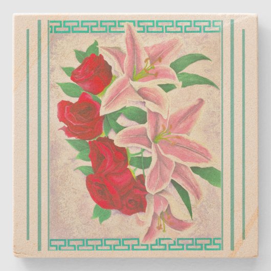 Xochitl Stone Onderzetter (Voorkant)