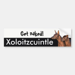 Xolitzcuintle Bumpersticker