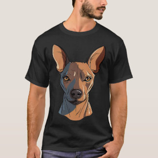 Xolo Xoloitzcuintle Mexicaans haarloos hondengezic T-shirt