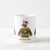 Xoloitzcuintle die het Ugly Sweater Xmas Hondenlie Koffiemok (Center)