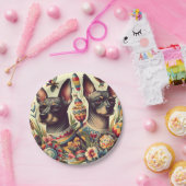  Xoloitzcuintle Illustratie Papieren Bordje (Feest)