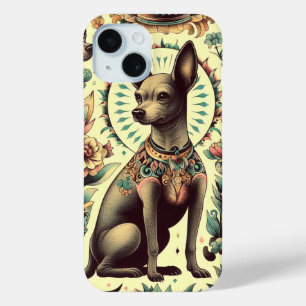 Xoloitzcuintle naadloos iPhone 15 Case