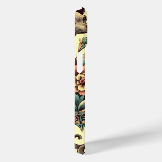 Xoloitzcuintle naadloos Case-Mate iPhone Case (Achterkant / Rechts)