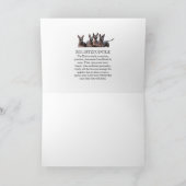 Xoloitzcuintle Puppies Wenskaart Kaart (Binnen)