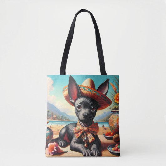  Xoloitzcuintle Tote Bag (Voorkant)