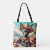  Xoloitzcuintle Tote Bag (Achterkant)
