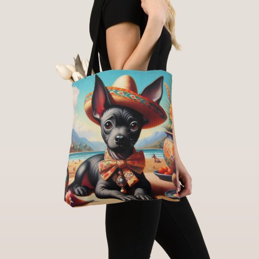  Xoloitzcuintle Tote Bag (Dichtbij)