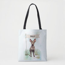 Xoloitzcuintli Aquarel Gepersonaliseerde Hond