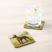 Xoloitzcuintli Bier Onderzetter (Rechterzijde)