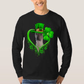 Xoloitzcuintli Dog St Patricks Day Lover Irish Sha T-shirt (Voorkant)