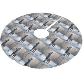 Xoloitzcuintli Laat het sneeuwen Kerstmis Kerstboom Rok (Gekanteld)