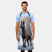 Xoloitzcuintli Laat het sneeuwen Kerstmis Schort (Gedragen)