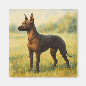 Xoloitzcuintli Magneet (Voorkant)