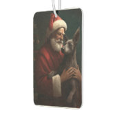 Xoloitzcuintli met Kerstman Feestelijke Kerstmis Luchtverfrisser (Links)