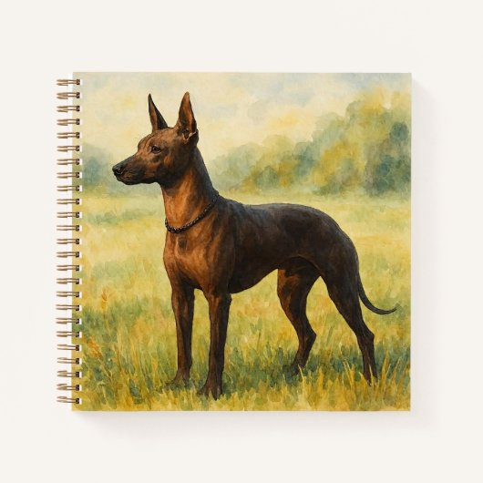 Xoloitzcuintli Notitieboek (Voorkant)