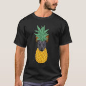 Xoloitzcuintli Pineapple Dog T-shirt (Voorkant)