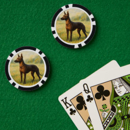 Xoloitzcuintli Poker Chips