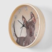 Xoloitzcuintli schilderen - Kute Original Dog Art (Hoek)