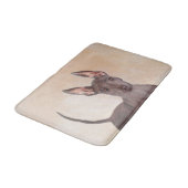 Xoloitzcuintli schilderen - Kute Original Dog Art Badmat (Gekanteld)