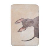 Xoloitzcuintli schilderen - Kute Original Dog Art Badmat (Voorkant Verticaal)