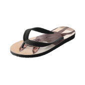 Xoloitzcuintli schilderen - Kute Original Dog Art Kinder Teenslippers (Schuin)