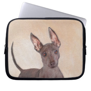 Xoloitzcuintli schilderen - Kute Original Dog Art Laptop Sleeve