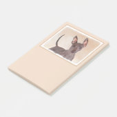 Xoloitzcuintli schilderen - Kute Original Dog Art Post-it® Notes (Schuin)