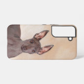 Xoloitzcuintli schilderen - Kute Original Dog Art Samsung Galaxy Hoesje (Achterkant horizontaal)