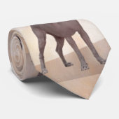 Xoloitzcuintli schilderen - Kute Original Dog Art Stropdas (Opgerold)