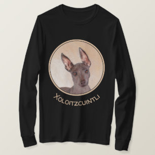 Xoloitzcuintli schilderen - Kute Original Dog Art T-shirt