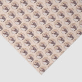 Xoloitzcuintli schilderen - Kute Original Dog Art Tissuepapier (Detail)