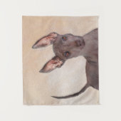 Xoloitzcuintli schilderen - Kute Original Dog Art Wandkleed (Voorkant)