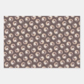 Xoloitzcuintli schilderij Haarloze Lever Rode Hond Inpakpapier Vel (Voorkant 3)