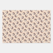 Xoloitzcuintli schilderij Haarloze Lever Rode Hond Inpakpapier Vel (Voorkant)