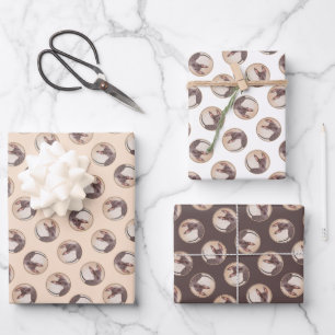 Xoloitzcuintli schilderij Haarloze Lever Rode Hond Inpakpapier Vel