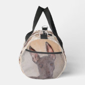 Xoloitzcuintli schilderij Haarloze Lever Rode Hond Plunjezak (Rechts)