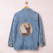 Xoloitzcuintli Schilderij - Mooie Originele Hond K Denim Jacket (Hangar)